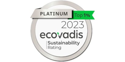 TMHE har opnået EcoVadis platin certificering, som følge af den aktive indsats for bæredygtighed